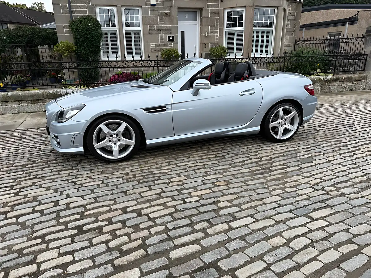 Used 2014 Mercedes-Benz Slk AMG Sport Diamond Silver - Interior and Exterior details 10