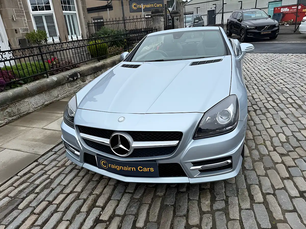 Used 2014 Mercedes-Benz Slk AMG Sport Diamond Silver - Interior and Exterior details 11
