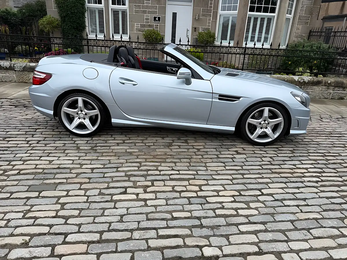 Used 2014 Mercedes-Benz Slk AMG Sport Diamond Silver - Interior and Exterior details 13