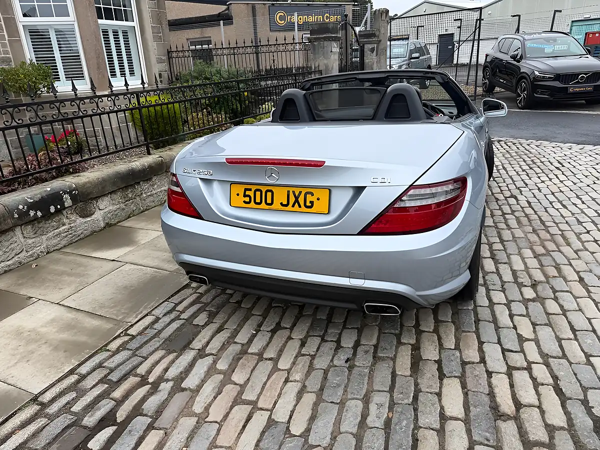 Used 2014 Mercedes-Benz Slk AMG Sport Diamond Silver - Interior and Exterior details 14