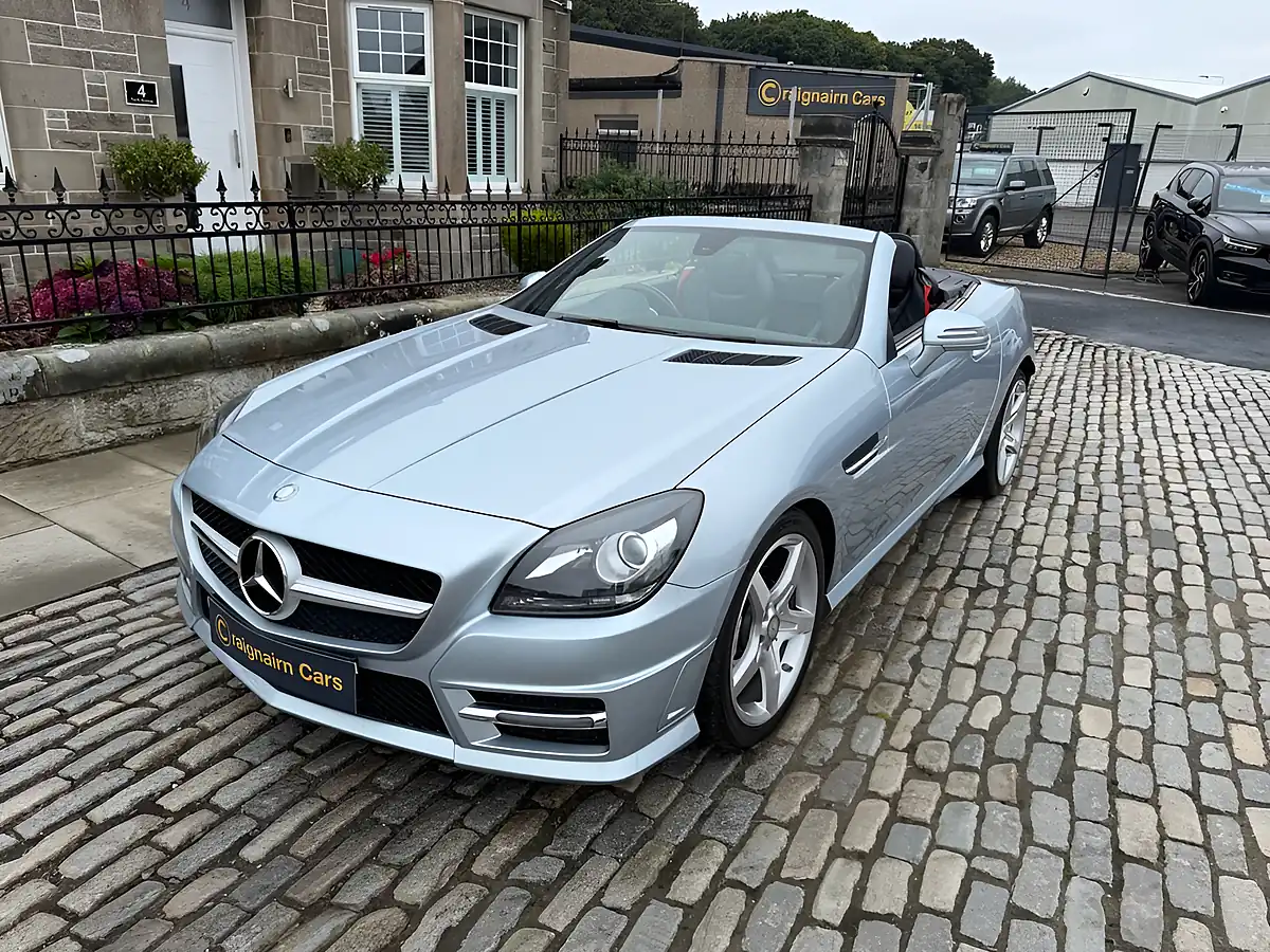 Used 2014 Mercedes-Benz Slk AMG Sport Diamond Silver - Interior and Exterior details 3