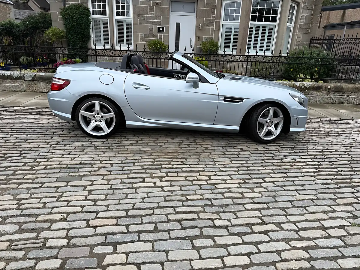 Used 2014 Mercedes-Benz Slk AMG Sport Diamond Silver - Interior and Exterior details 7