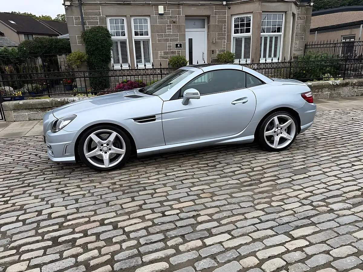 Used 2014 Mercedes-Benz Slk AMG Sport Diamond Silver - Interior and Exterior details 8
