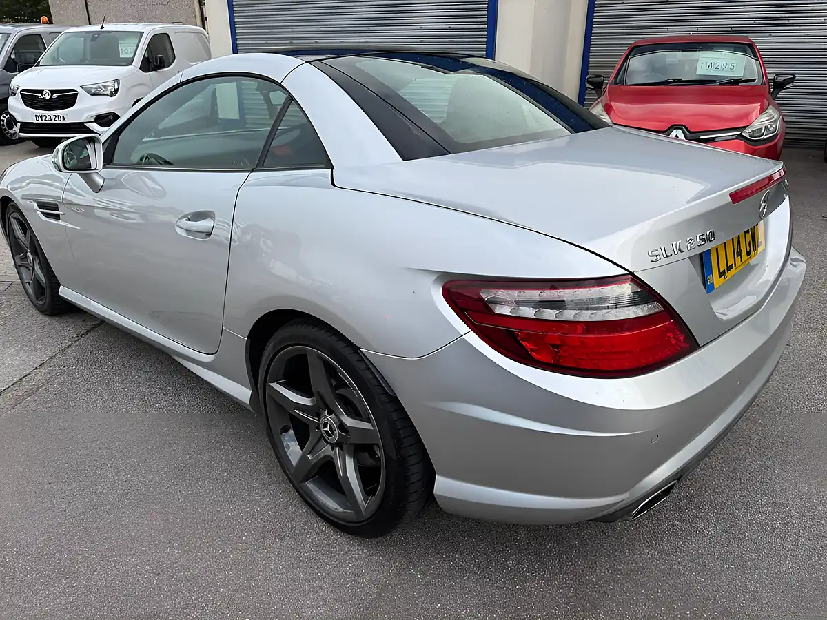 Used 2014 Mercedes-Benz Slk AMG Sport Iridium Silver - Interior and Exterior details 6