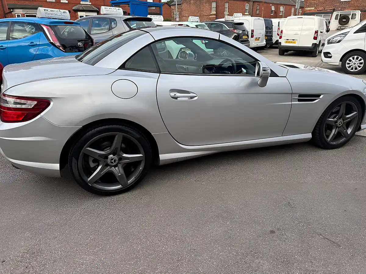 Used 2014 Mercedes-Benz Slk AMG Sport Iridium Silver - Interior and Exterior details 8