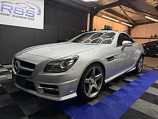 Used 2014 Mercedes-Benz Slk AMG Sport Silver - Interior and Exterior details 10
