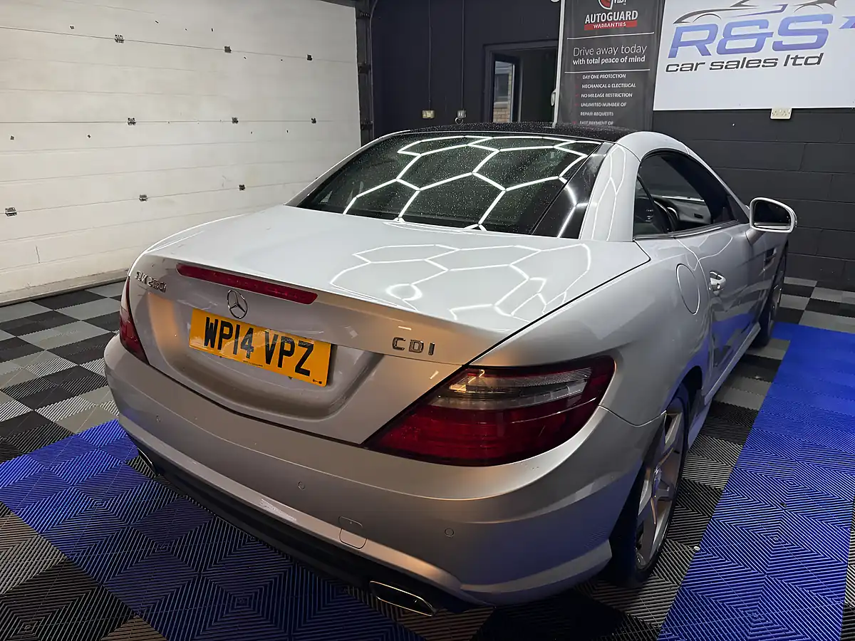 Used 2014 Mercedes-Benz Slk AMG Sport Silver - Interior and Exterior details 12