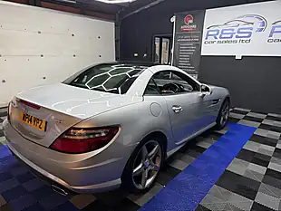 Used 2014 Mercedes-Benz Slk AMG Sport Silver - Interior and Exterior details 14