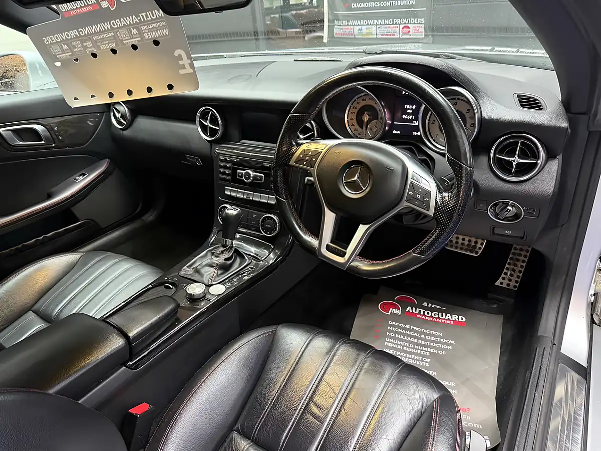 Used 2014 Mercedes-Benz Slk AMG Sport Silver - Interior and Exterior details 17