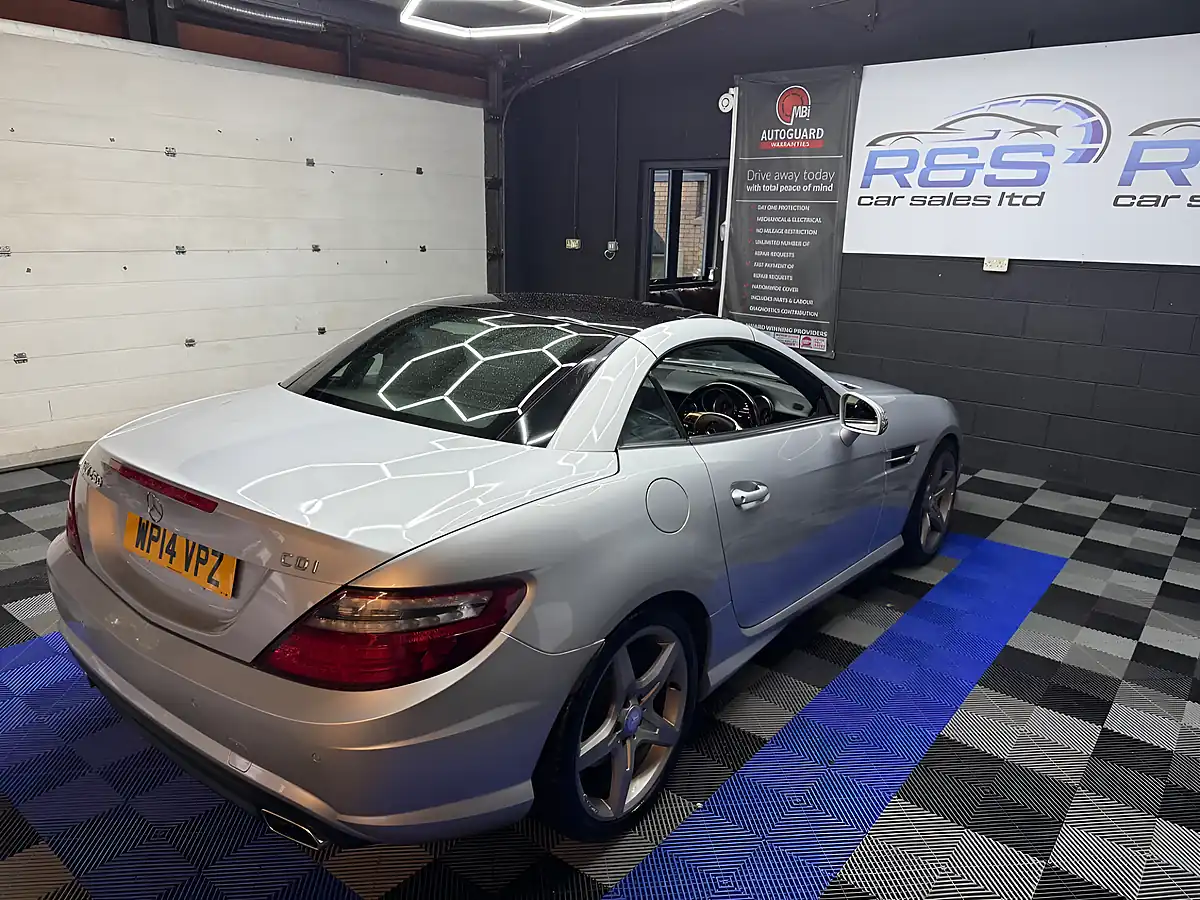Used 2014 Mercedes-Benz Slk AMG Sport Silver - Interior and Exterior details 8