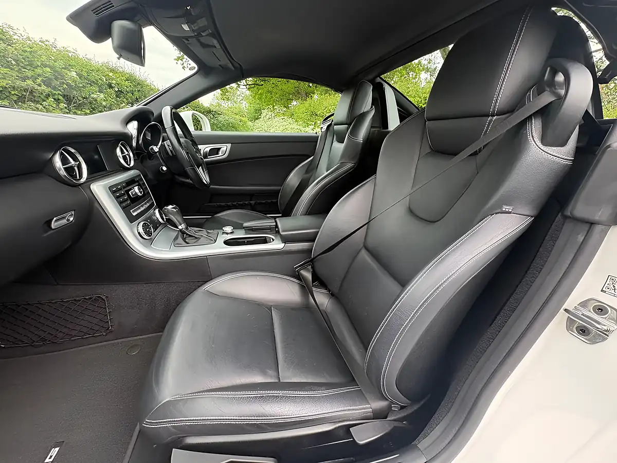 Used 2014 Mercedes-Benz Slk AMG Sport White - Interior and Exterior details 12