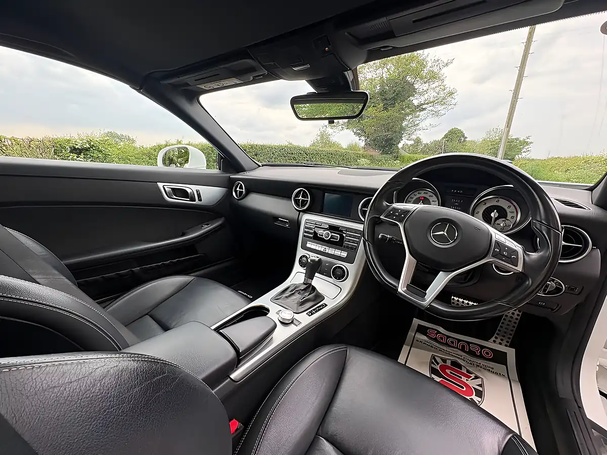 Used 2014 Mercedes-Benz Slk AMG Sport White - Interior and Exterior details 16