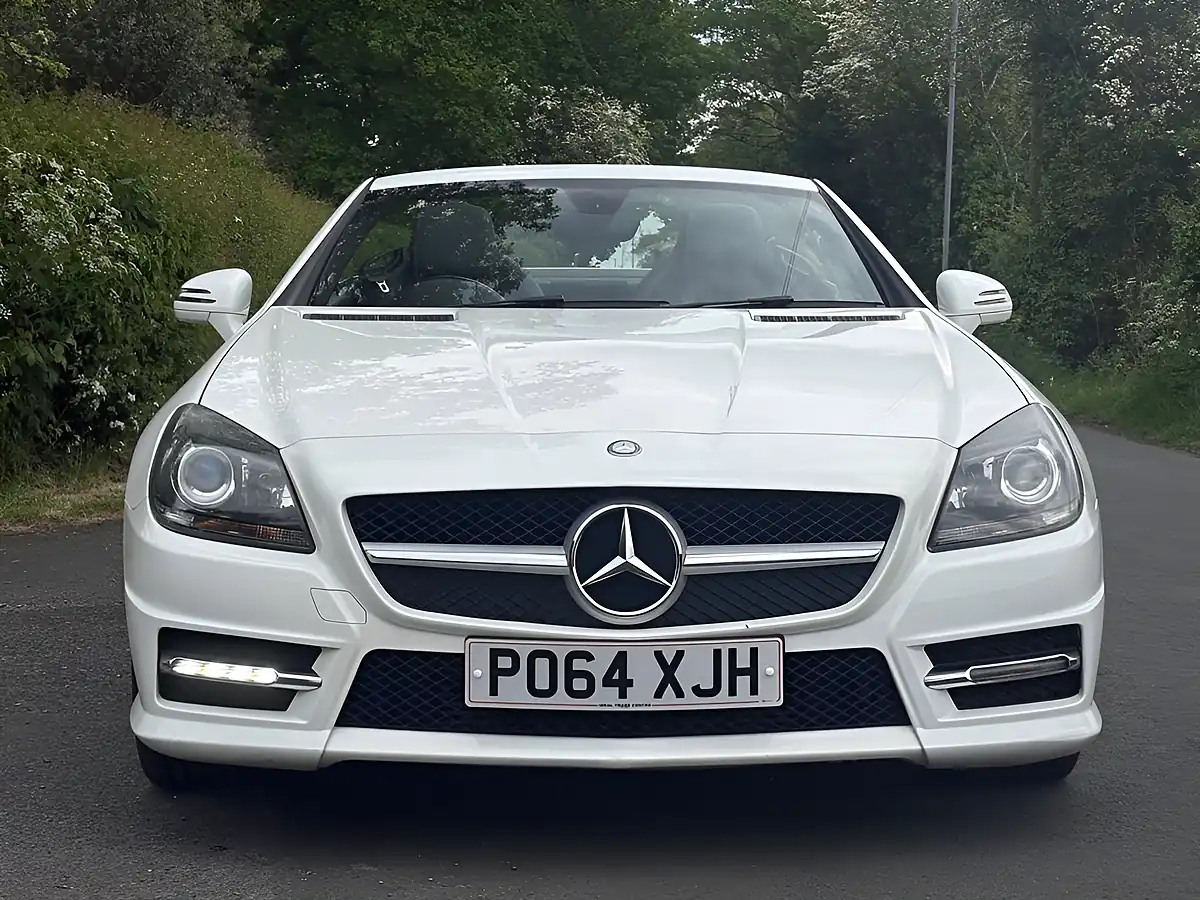 Used 2014 Mercedes-Benz Slk AMG Sport White - Interior and Exterior details 2