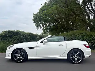 Used 2014 Mercedes-Benz Slk AMG Sport White - Interior and Exterior details 5