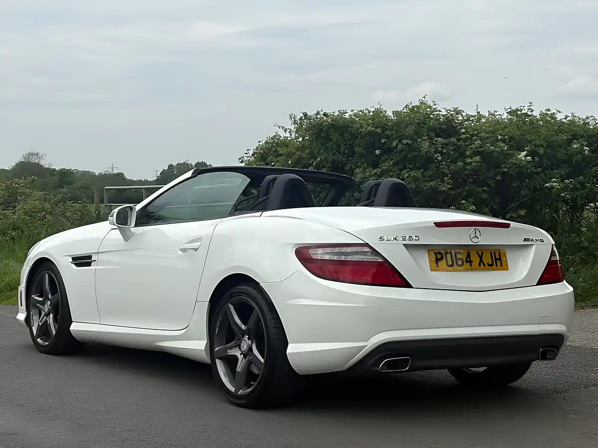 Used 2014 Mercedes-Benz Slk AMG Sport White - Interior and Exterior details 7