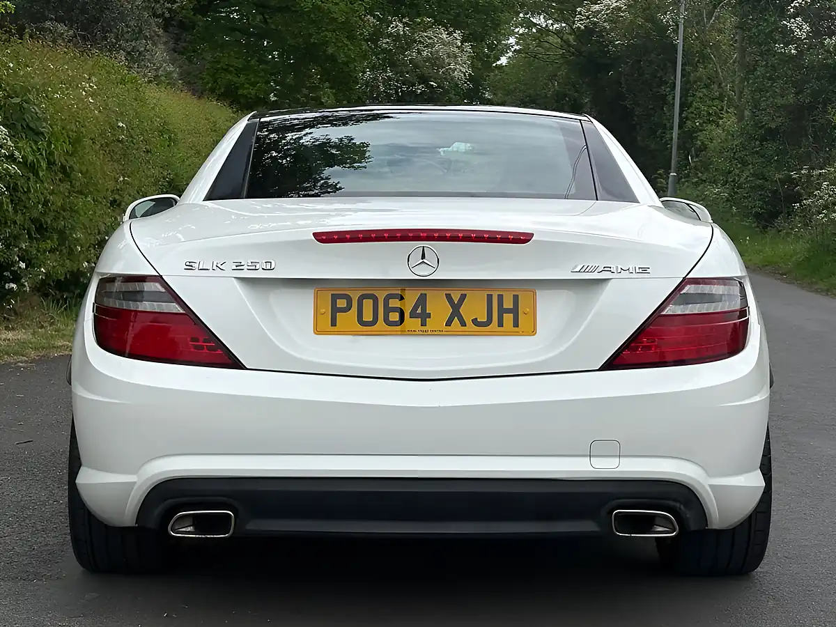 Used 2014 Mercedes-Benz Slk AMG Sport White - Interior and Exterior details 8