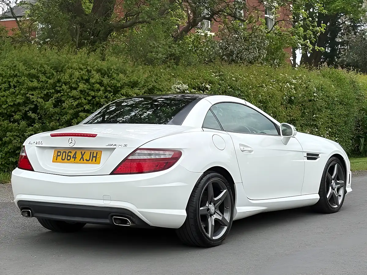 Used 2014 Mercedes-Benz Slk AMG Sport White - Interior and Exterior details 9