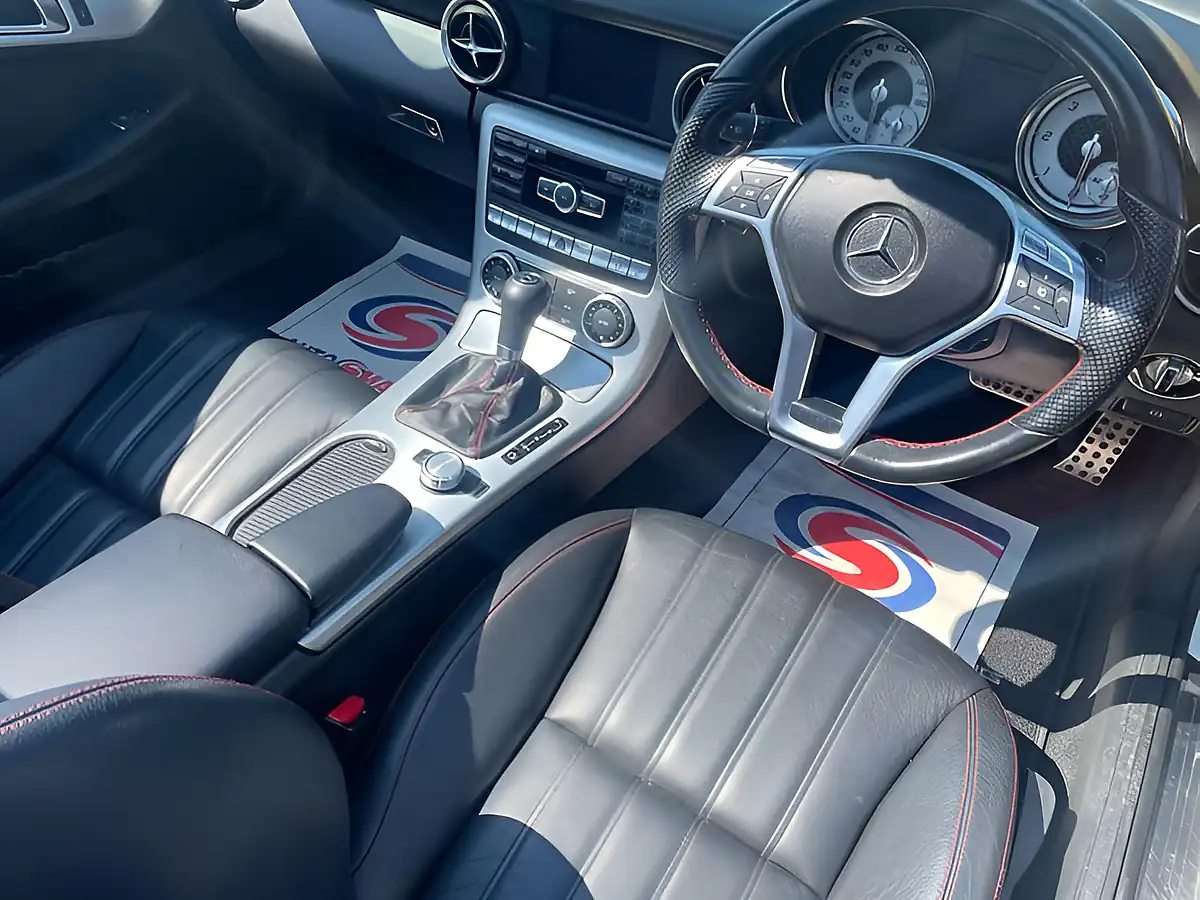 Used 2014 Mercedes-Benz Slk AMG Sport White - Interior and Exterior details 10