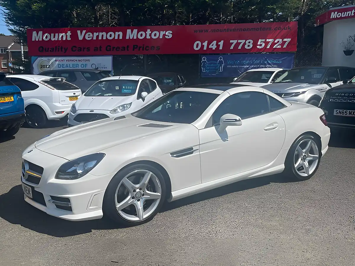 Used 2014 Mercedes-Benz Slk AMG Sport White - Interior and Exterior details 15