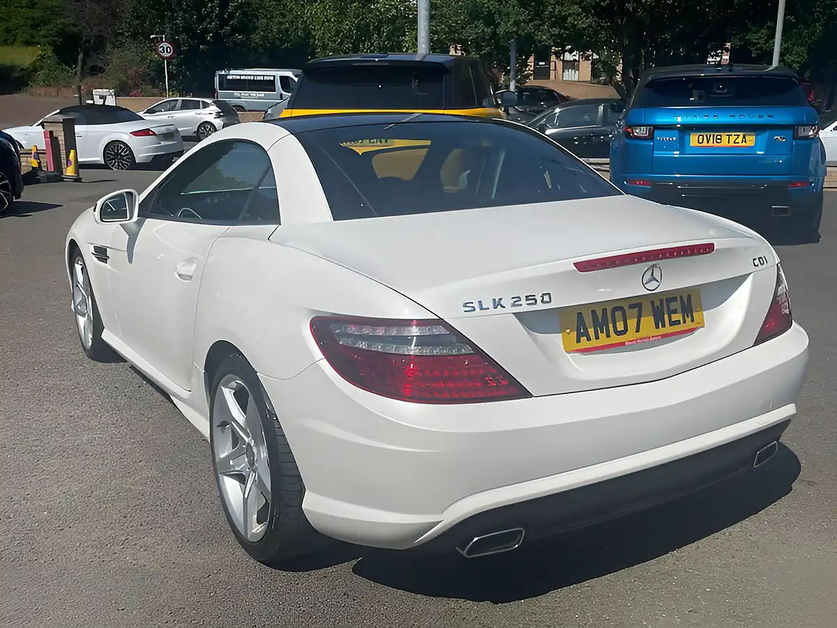 Used 2014 Mercedes-Benz Slk AMG Sport White - Interior and Exterior details 16