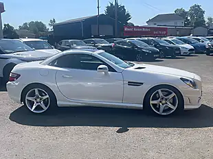 Used 2014 Mercedes-Benz Slk AMG Sport White - Interior and Exterior details 19