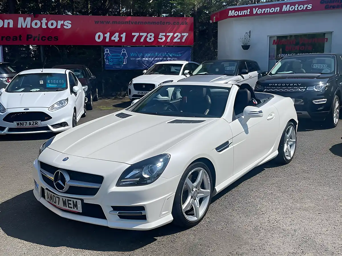 Used 2014 Mercedes-Benz Slk AMG Sport White - Interior and Exterior details 2