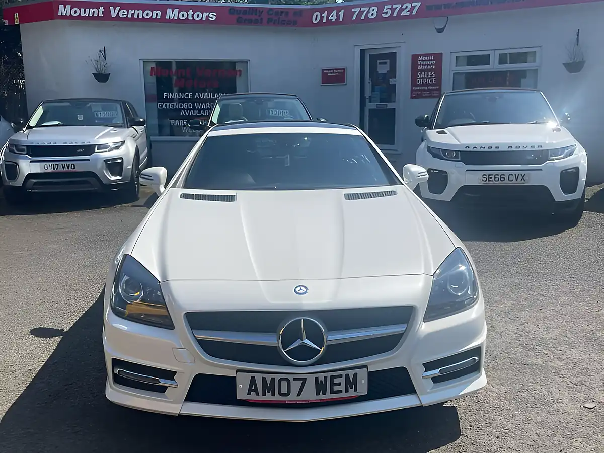 Used 2014 Mercedes-Benz Slk AMG Sport White - Interior and Exterior details 20