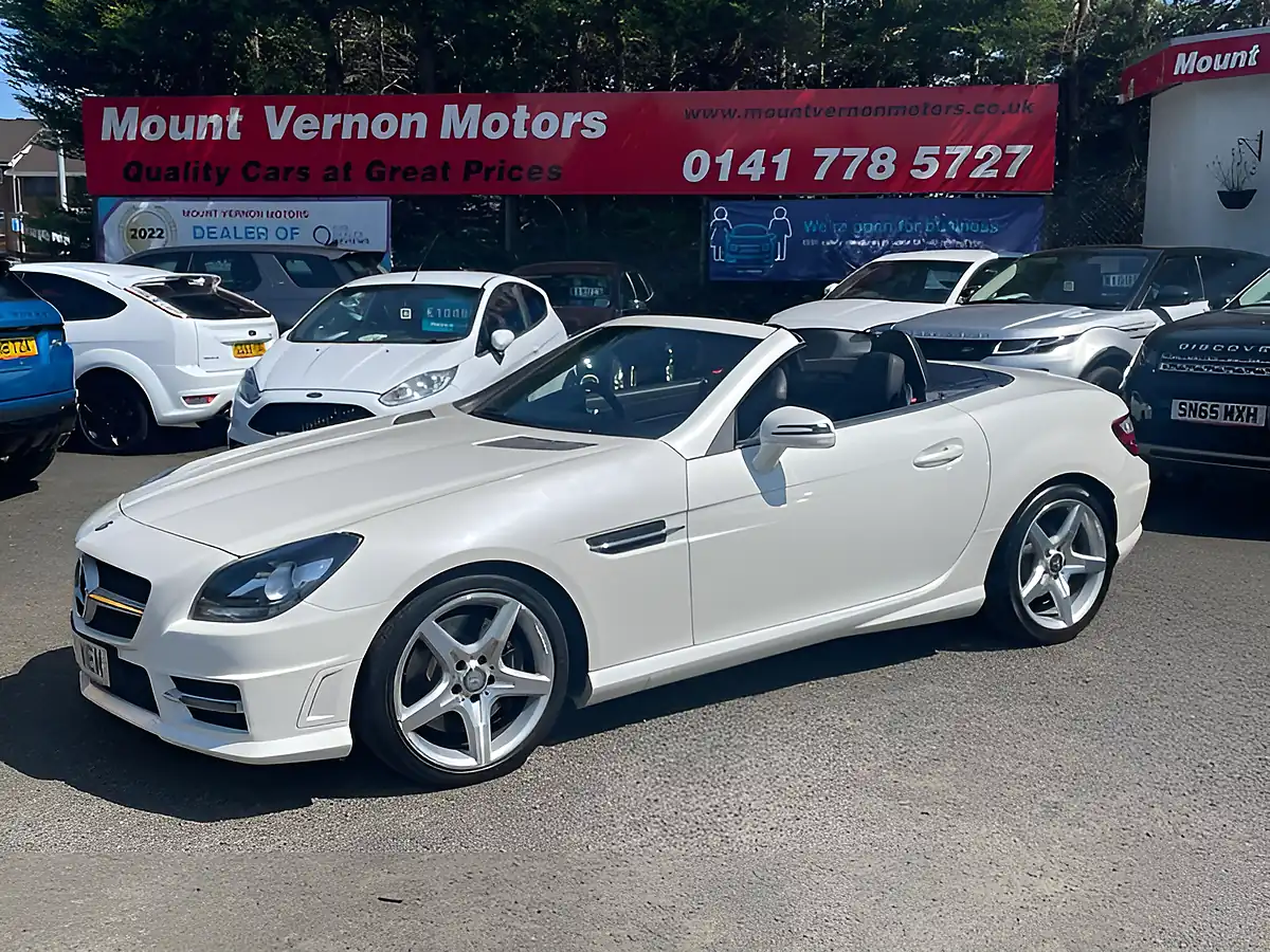 Used 2014 Mercedes-Benz Slk AMG Sport White - Interior and Exterior details 3