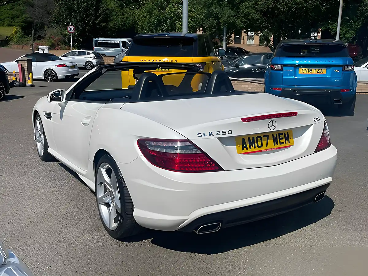 Used 2014 Mercedes-Benz Slk AMG Sport White - Interior and Exterior details 4