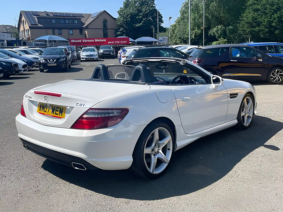 Used 2014 Mercedes-Benz Slk AMG Sport White - Interior and Exterior details 6