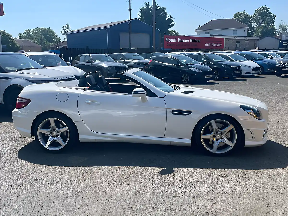 Used 2014 Mercedes-Benz Slk AMG Sport White - Interior and Exterior details 7