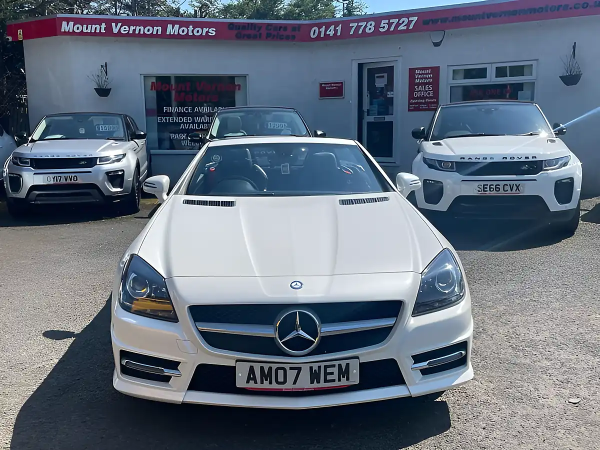 Used 2014 Mercedes-Benz Slk AMG Sport White - Interior and Exterior details 8