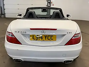 Used 2014 Mercedes-Benz Slk Convertible White - Interior and Exterior details 6