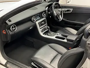 Used 2014 Mercedes-Benz Slk Convertible White - Interior and Exterior details 9