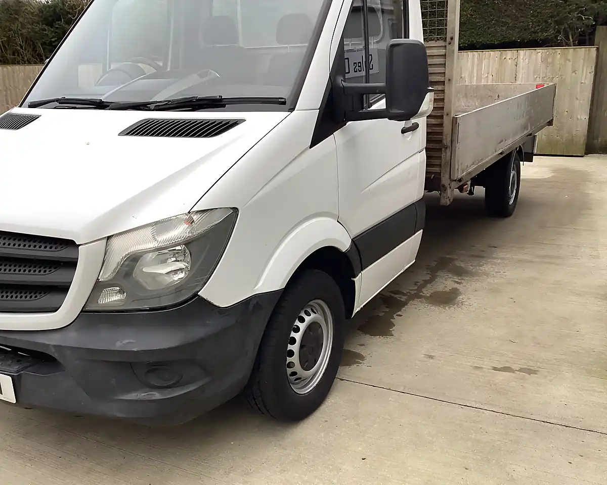 Used 2014 Mercedes-Benz Sprinter Lwb Drop-Side White - Interior and Exterior details 15