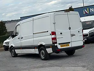 Used 2014 Mercedes-Benz Sprinter Mwb Low Roof White - Interior and Exterior details 5