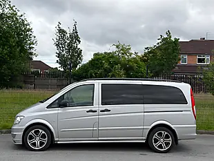 Used 2014 Mercedes-Benz Vito Dualiner Sport L3 Silver - Interior and Exterior details 8