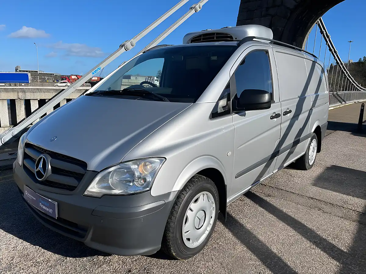 Used 2014 Mercedes-Benz Vito Temperature Controlled Silver - Interior and Exterior details 2