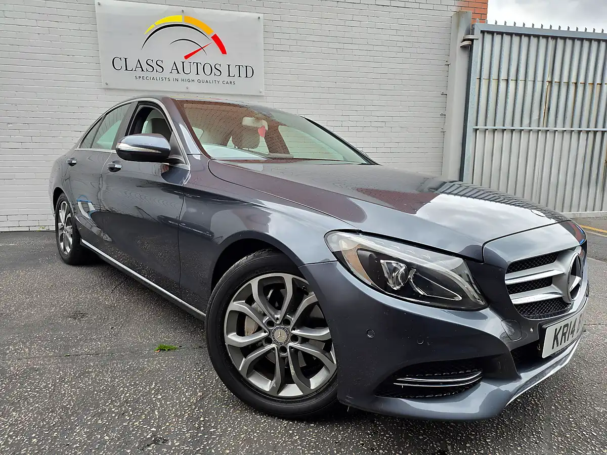 Used 2014 Mercedes C Class Sport Grey - Front View