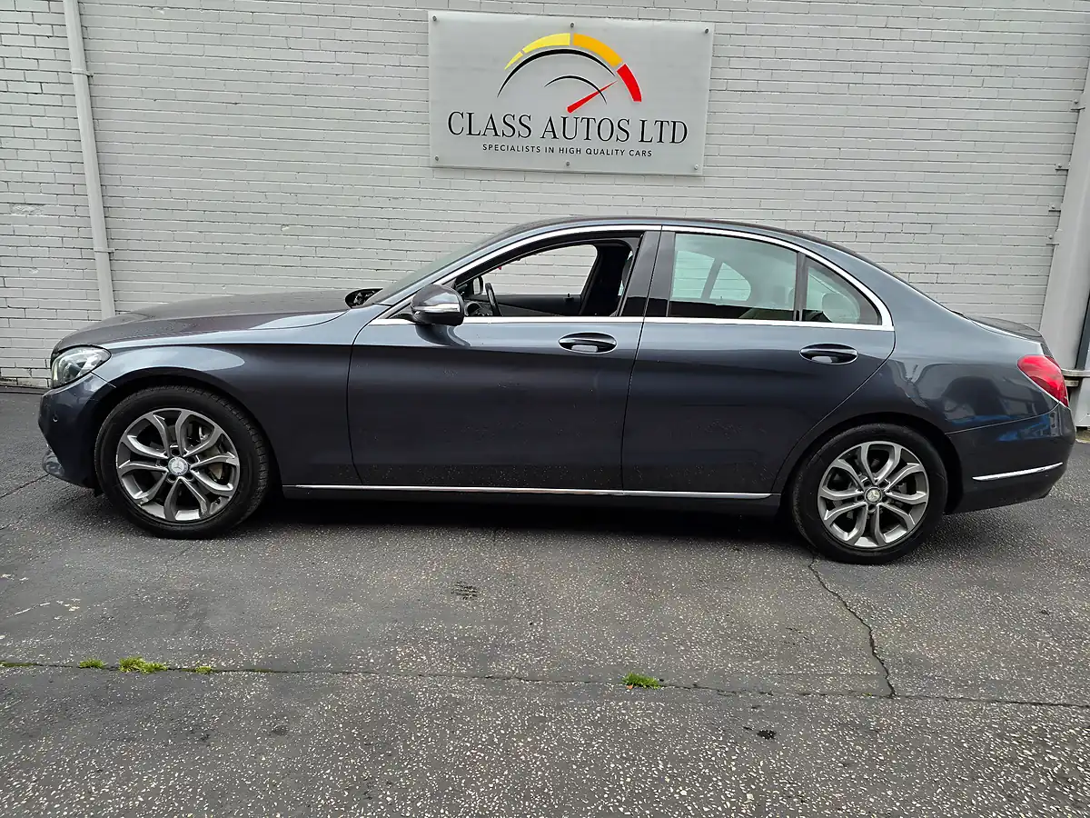 Used 2014 Mercedes C Class Sport Grey - Interior and Exterior details 4