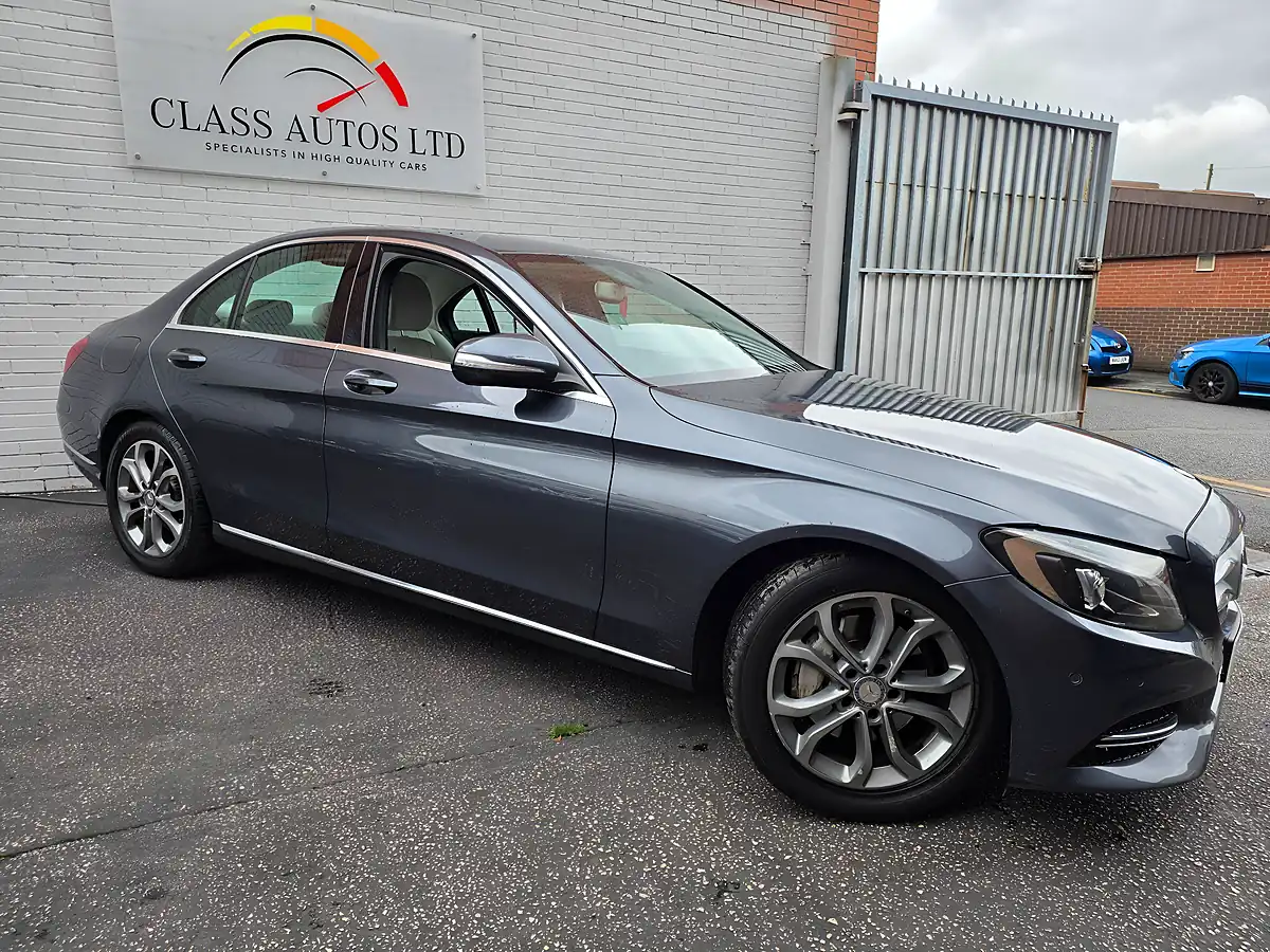 Used 2014 Mercedes C Class Sport Grey - Interior and Exterior details 5