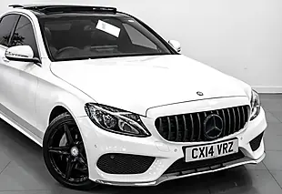 Used 2014 Mercedes C250 AMG Line Polar White - Interior and Exterior details 5