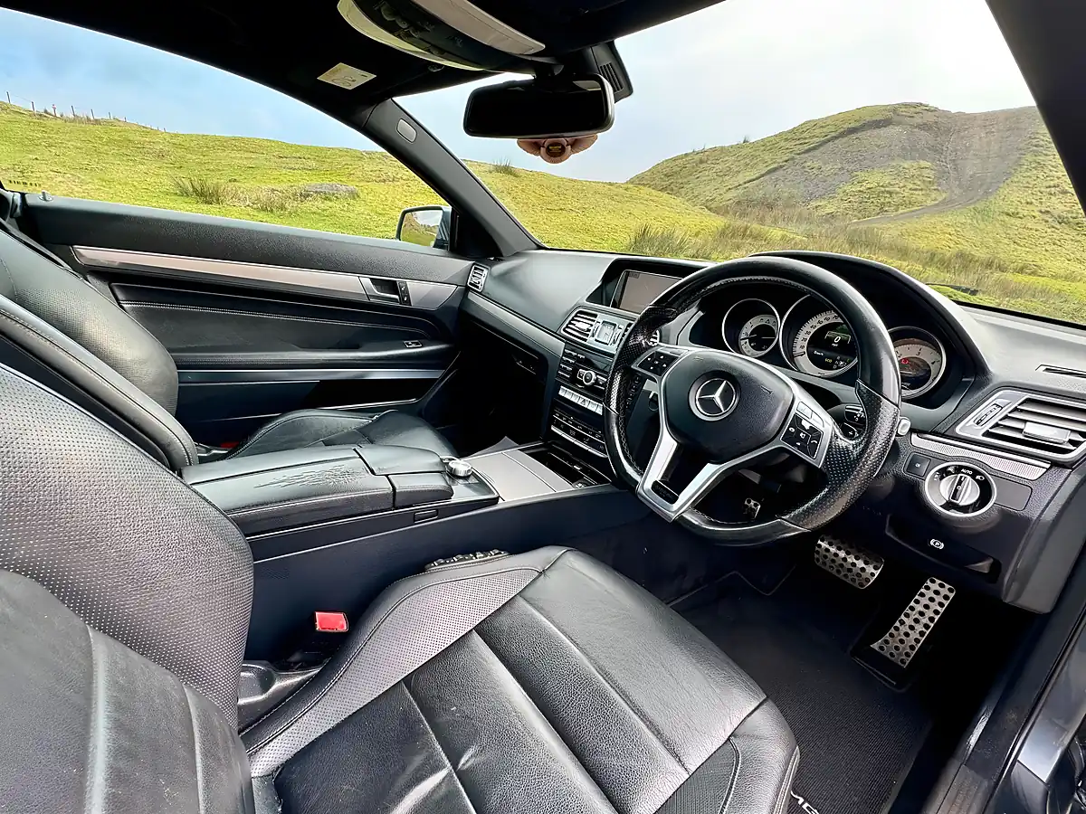 Used 2014 Mercedes E250 AMG Sport Grey - Interior and Exterior details 11
