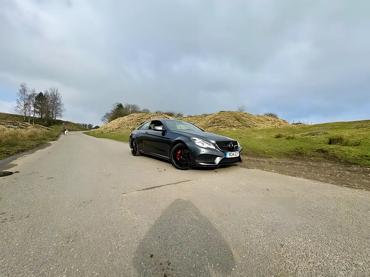 Used 2014 Mercedes E250 AMG Sport Grey - Interior and Exterior details 14