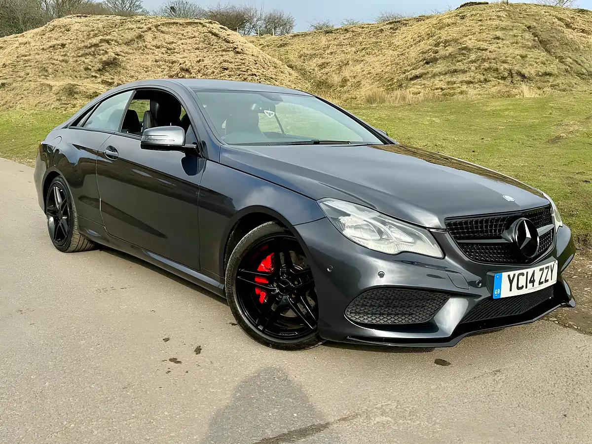 Used 2014 Mercedes E250 AMG Sport Grey - Interior and Exterior details 15