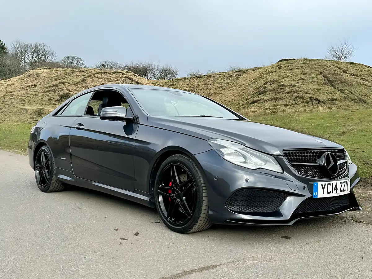 Used 2014 Mercedes E250 AMG Sport Grey - Interior and Exterior details 16