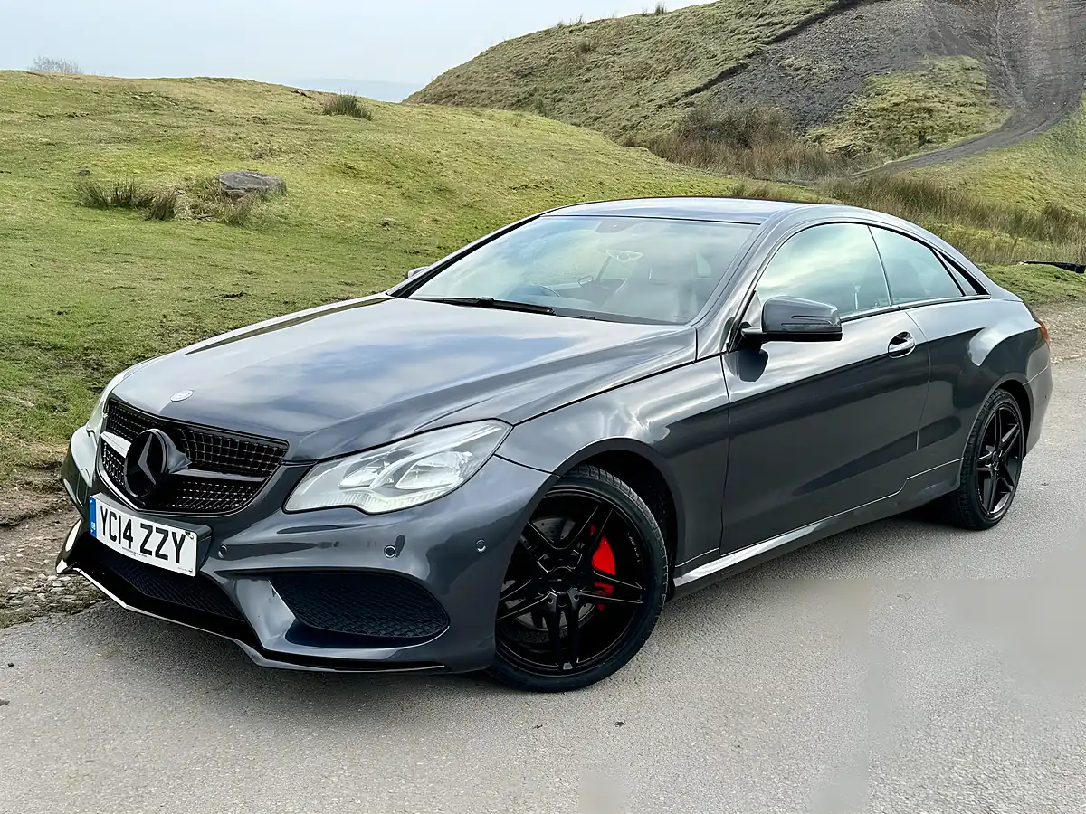 Used 2014 Mercedes E250 AMG Sport Grey - Interior and Exterior details 17