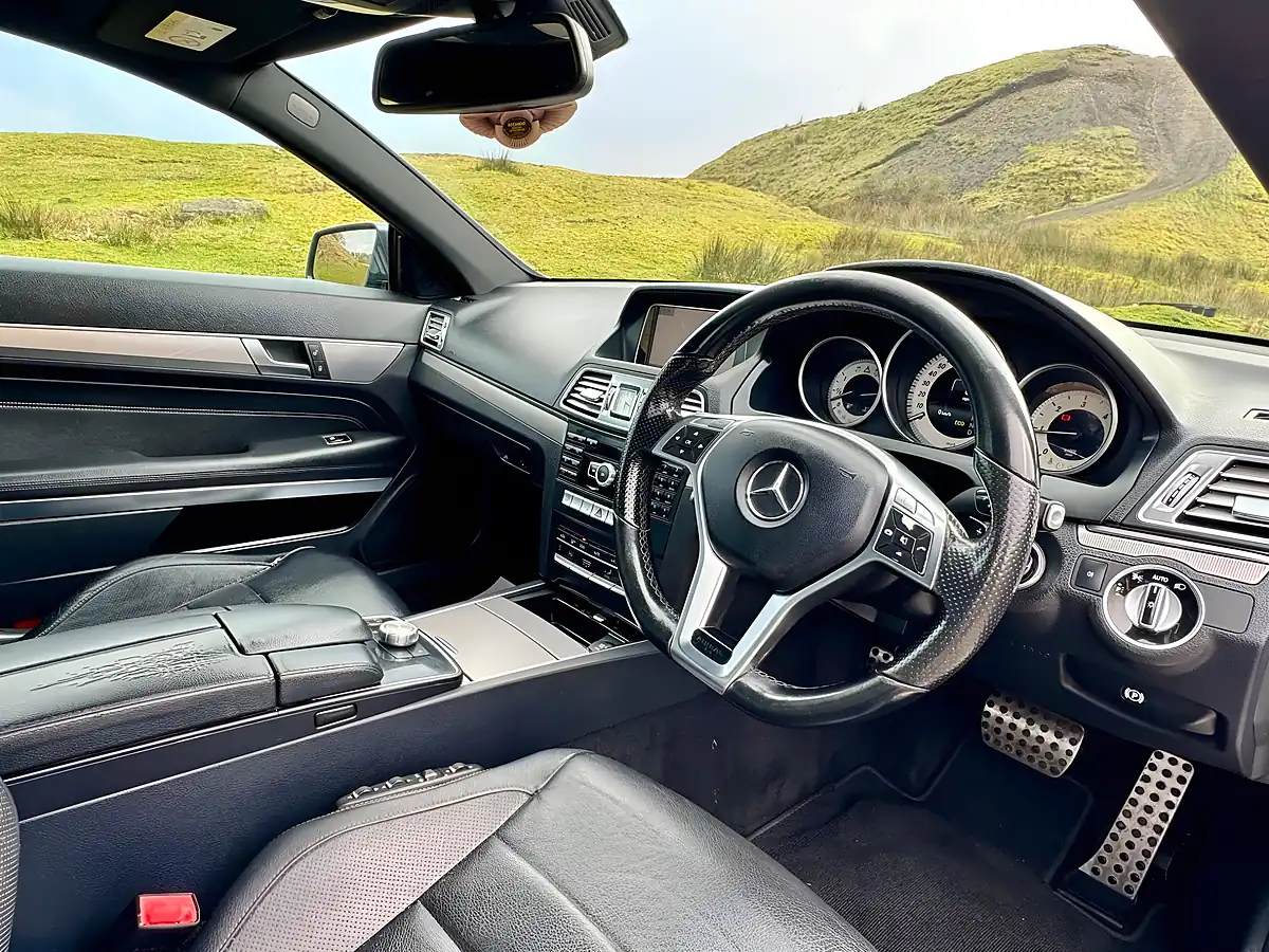 Used 2014 Mercedes E250 AMG Sport Grey - Interior and Exterior details 2