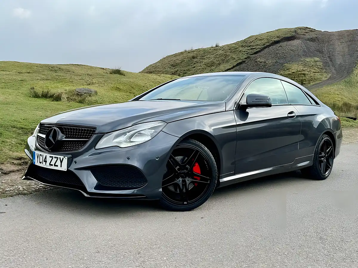 Used 2014 Mercedes E250 AMG Sport Grey - Interior and Exterior details 4