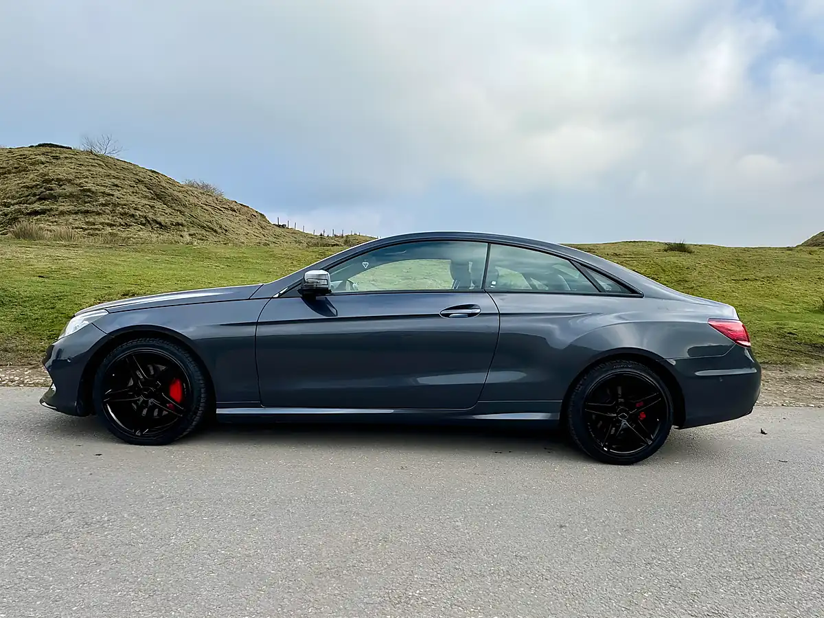 Used 2014 Mercedes E250 AMG Sport Grey - Interior and Exterior details 6